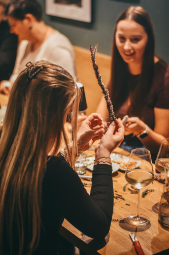 Kreativabend: Frühlingszauber & Weingenuss Donnerstag, 19.03.2026